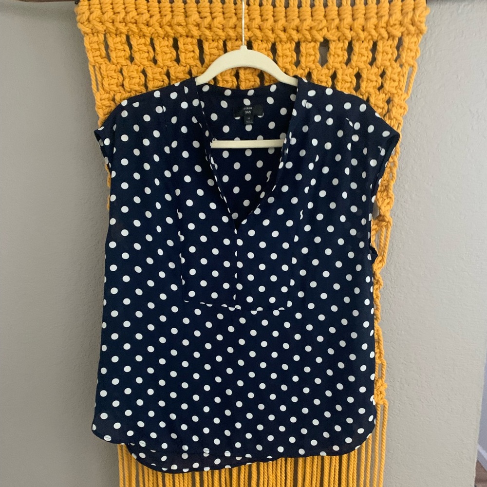 Polka Dot Blouse